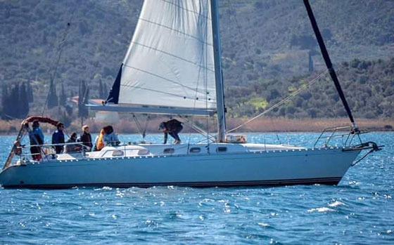 sailing courses with sailing boat SKY